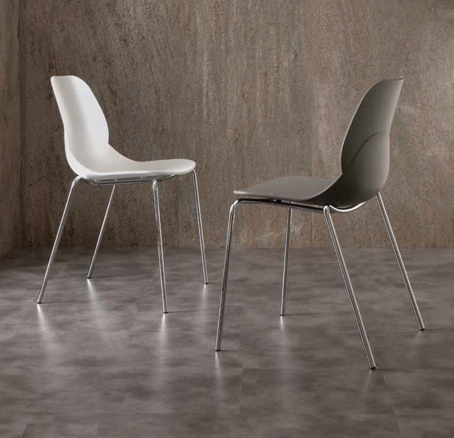 Sedia Mod. SHELL METAL