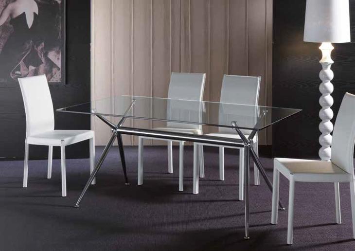 Tavolo Mod. ATENE CHROME