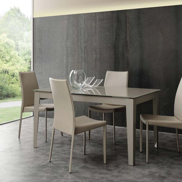 Tavolo Mod. LONG WAY VETRO