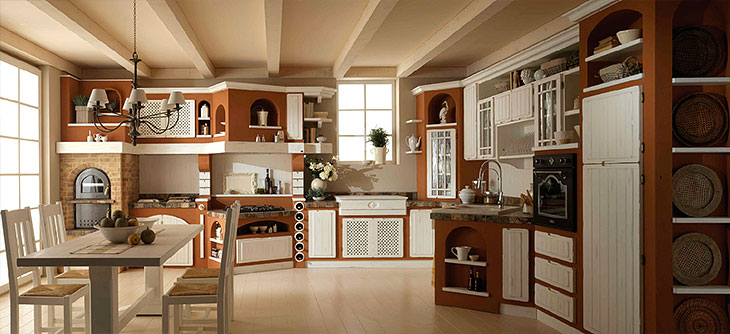 Cucina Lube Borgo Antico modello Elena