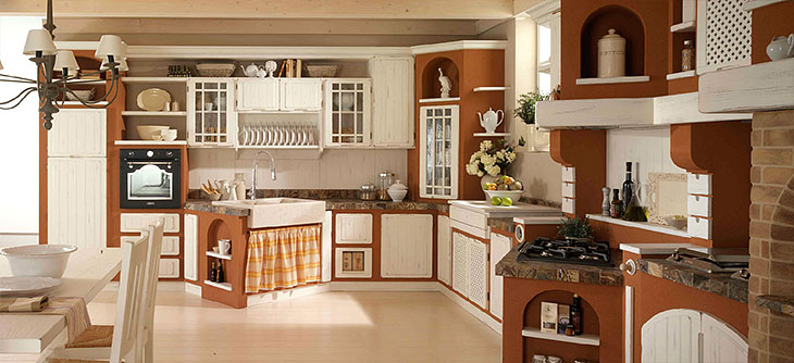 Cucina Lube Borgo Antico modello Elena