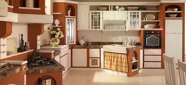 Cucina Lube Borgo Antico modello Elena