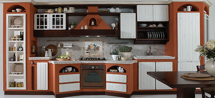 Cucina Lube Borgo Antico modello Elena