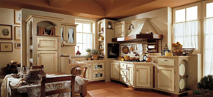 Cucina Lube Borgo Antico modello Onelia