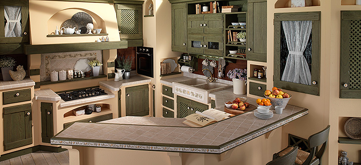 Cucina Lube Borgo Antico modello Anita