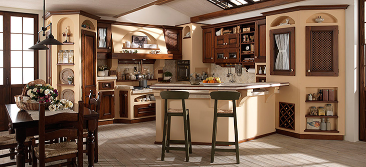 Cucina Lube Borgo Antico modello Beatrice