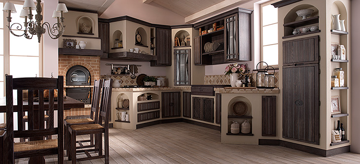 Cucina Lube Borgo Antico modello Elena