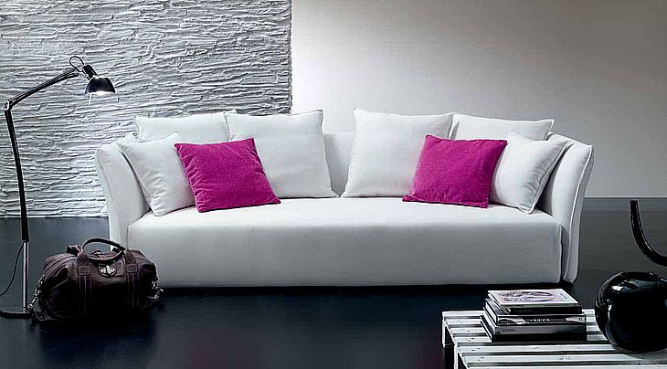 Divano moderno Giellebi modello Vincent