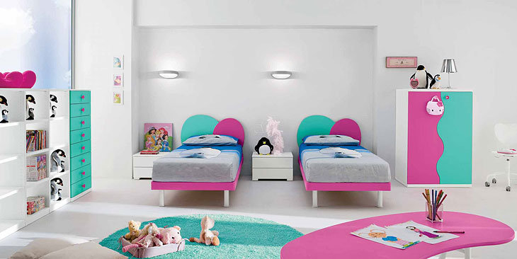 Camerette per bambini e bambine Spagnol