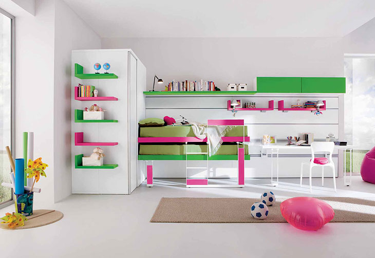 Camerette per bambini e bambine Spagnol