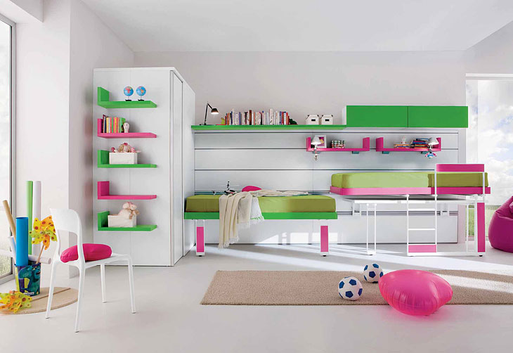 Camerette per bambini e bambine Spagnol