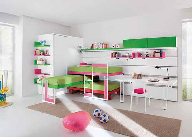 Camerette per bambini e bambine Spagnol