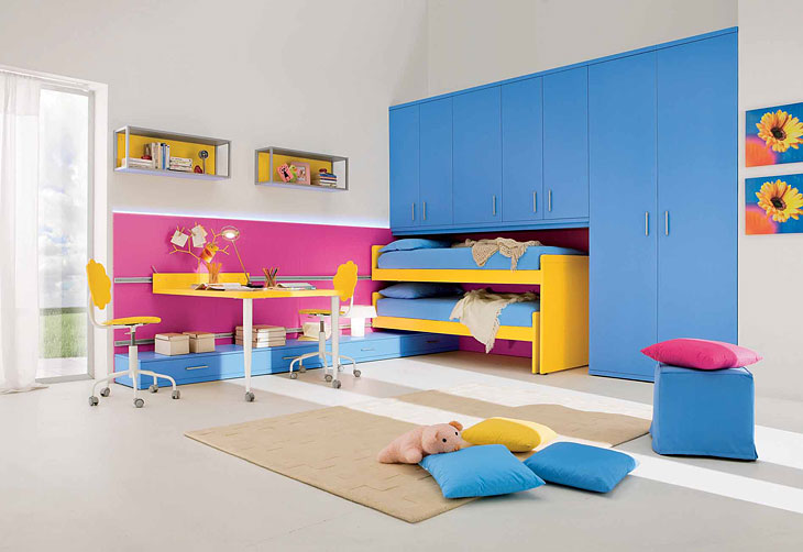 Camerette per bambini e bambine Spagnol