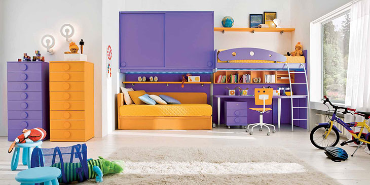 Camerette per bambini e bambine Spagnol