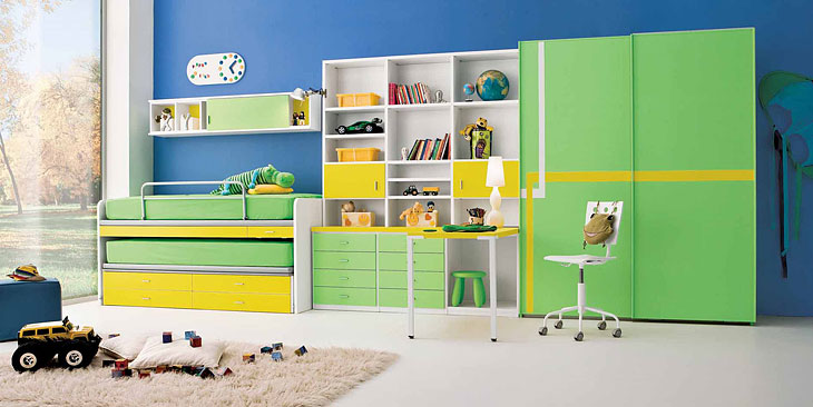 Camerette per bambini e bambine Spagnol