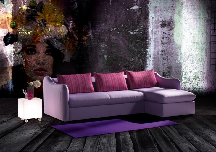 Divano modello Shape in tessuto