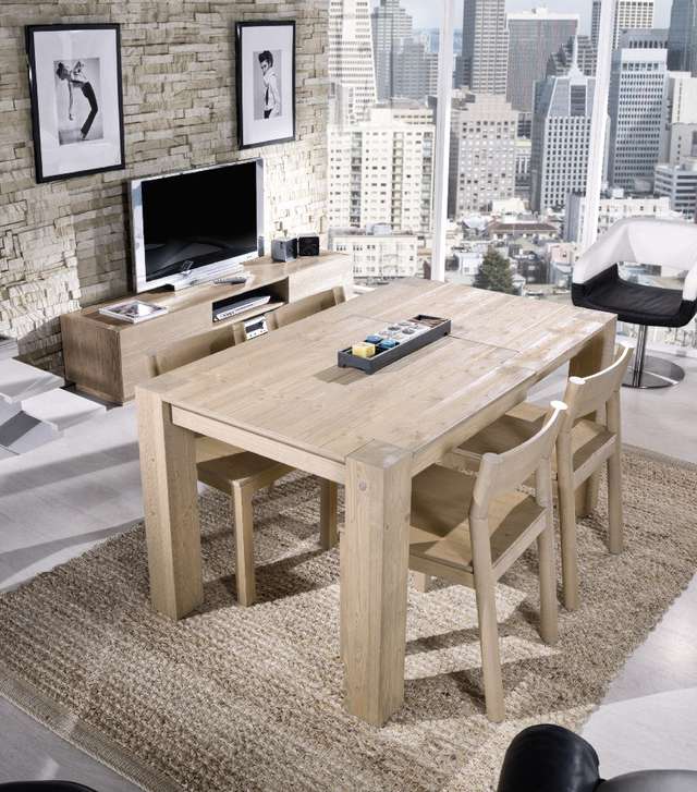 Tavolo allungabile in legno