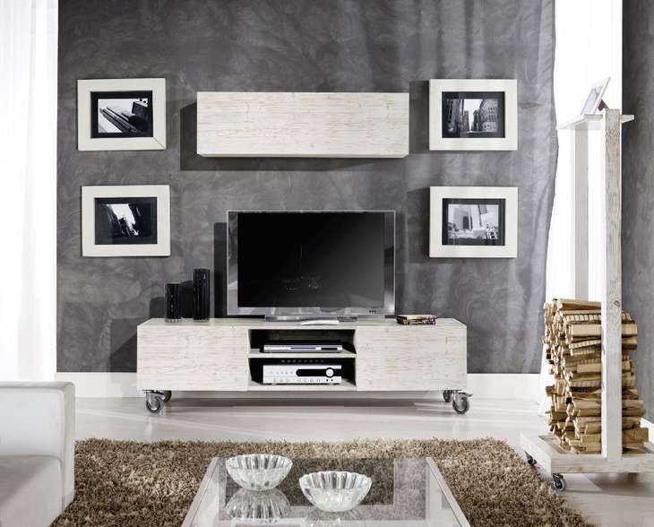 Porta TV in legno