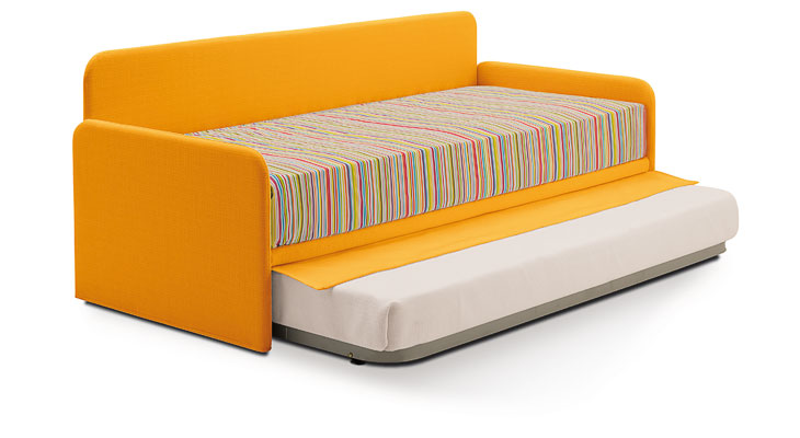 Divano letto Easy predisposto per secondo letto