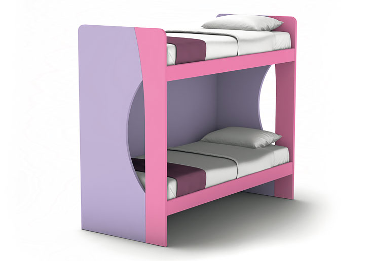 Letto Sovrapposto Modello MIX4