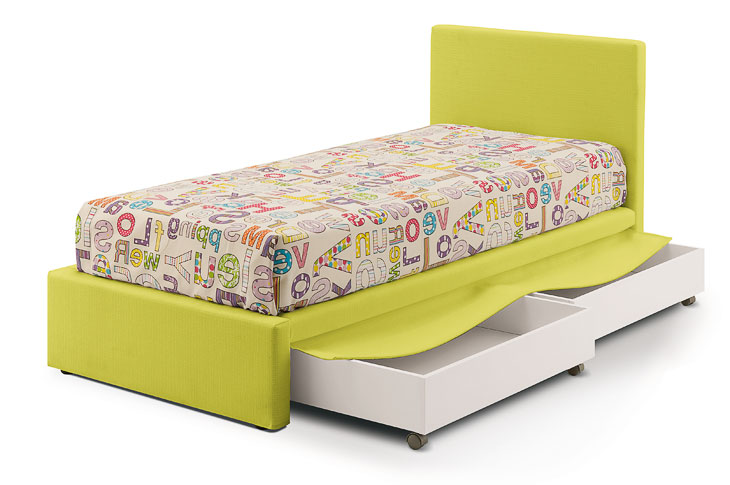 Letto Eolo Predisposizione cassetti
