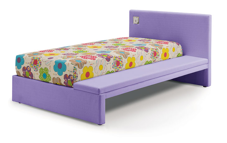 Letto Pisolo con materasso e panca