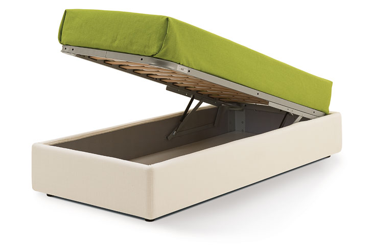 Letto Turca OVER con contenitore aperto