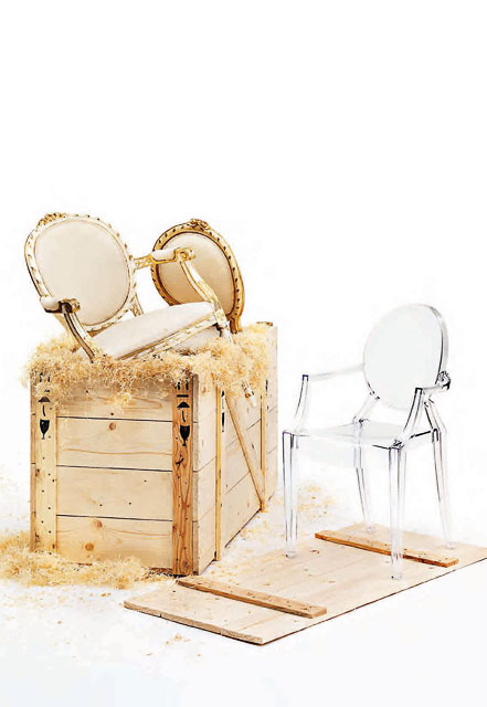 Sedia Modello Louis Ghost