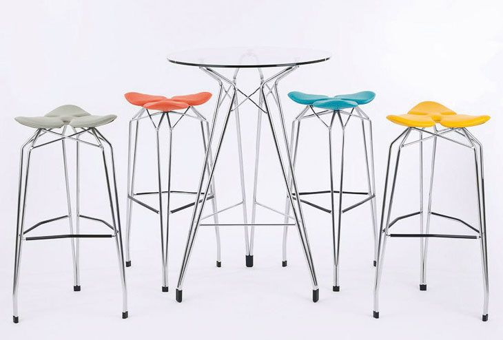 Sgabello Modello Diamond, Diamond Tavolo