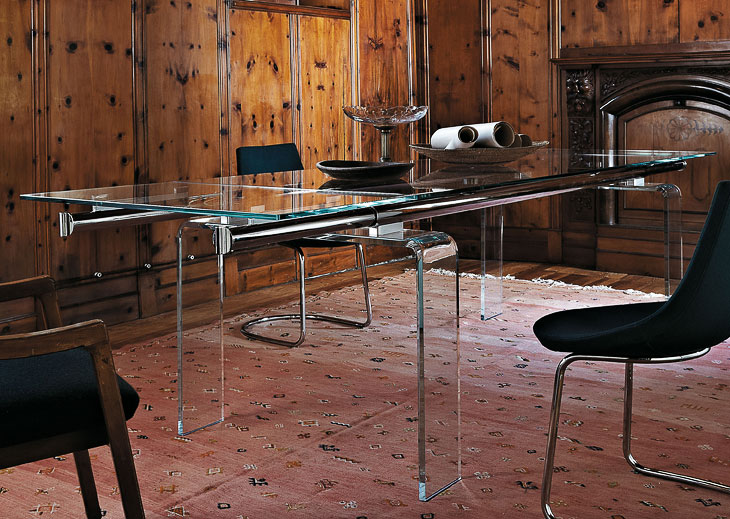 Tavolo Modello Stilt Glass