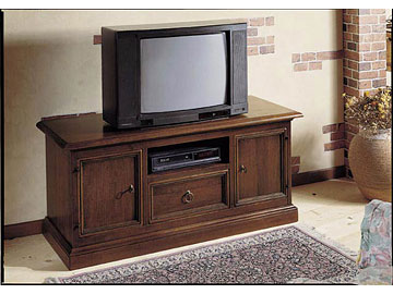Porta televisione arte povera linea "Mahler"