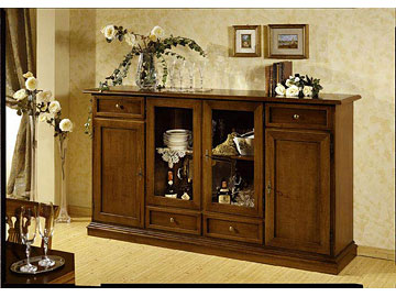 Credenza arte povera linea "Fiore"