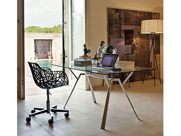 Sedia Forest con ruote