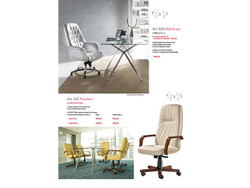 Sedute per <strong>Ufficio</strong> Modello President e Wall Street