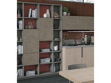 Cucine Moderne Lube - Modello Oltre Bridge 
