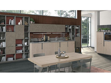 Cucine Moderne Lube - Modello Oltre Bridge 