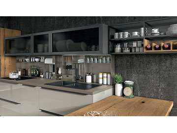 Cucine Moderne Lube - Modello Oltre Bridge 