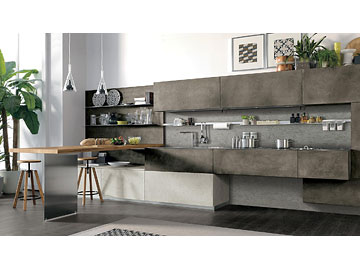 Cucine Moderne Lube - Modello Oltre Bridge 