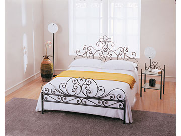 Letto in ferro modello Capri