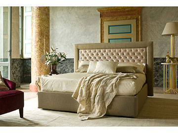 Letto classico imbottito Giellebimod. Amleto 2