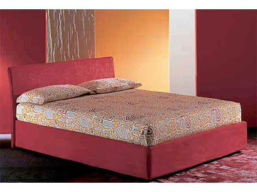 Letto moderno imbottito Giellebimod. Arco