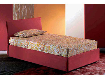 Letto moderno imbottito Giellebimod. Arco