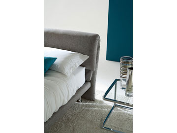 Letto moderno imbottito Giellebimod. Dormiglione