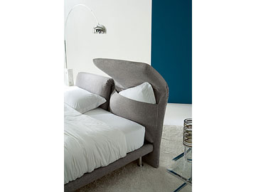 Letto moderno imbottito Giellebimod. Dormiglione