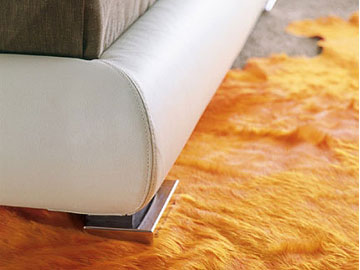 Letto moderno imbottito Giellebimod. Eliot