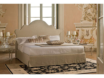 Letto classico imbottito Giellebimod. Macbeth