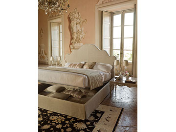 Letto classico imbottito Giellebimod. Macbeth