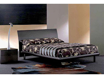 Letto moderno imbottito Giellebimod. Marte