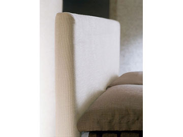 Letto moderno imbottito Giellebimod. Sogno 1