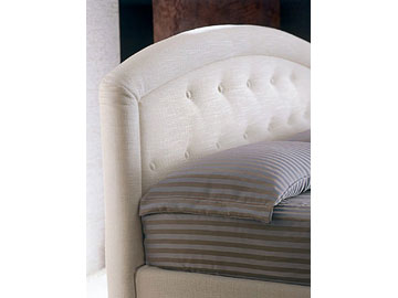 Letto classico imbottito Giellebimod. Sogno 2, 2 bis, 2 capitone